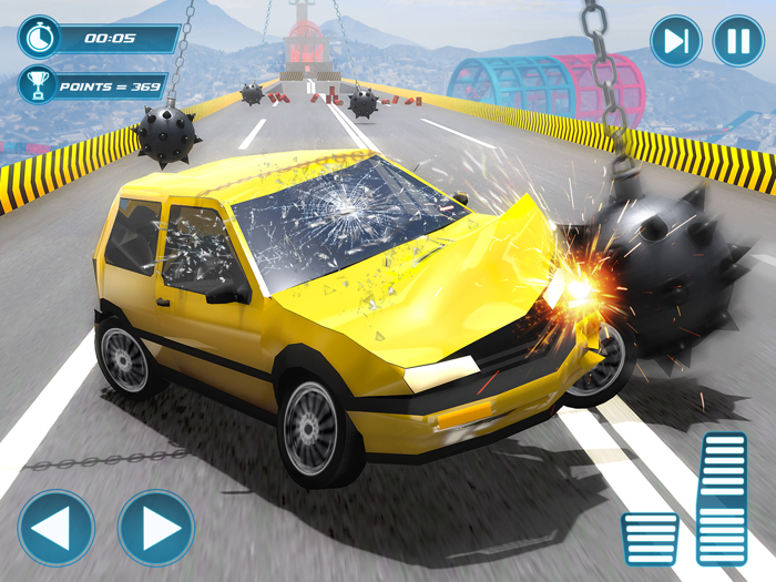 Car Crash extremo Car dirigind