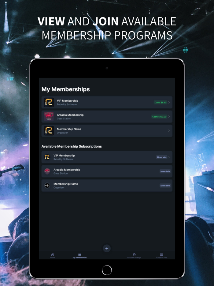 Rebelity Memberships