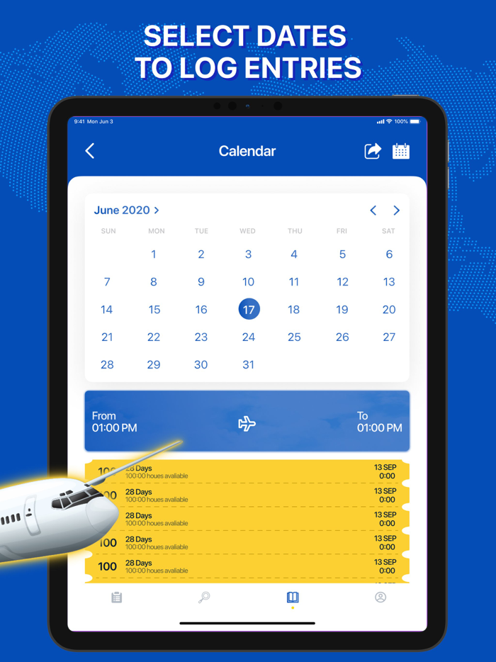 Flight Logbook Status Tracker