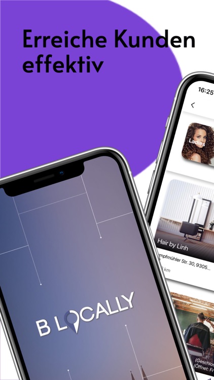 B LOCALLY Unternehmer-App