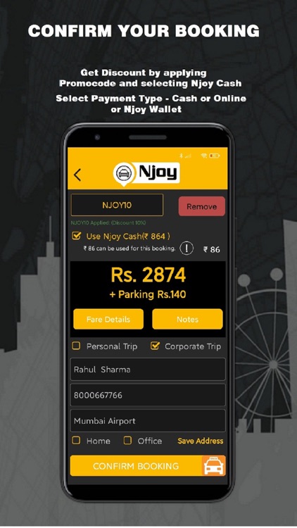 Njoy Cabs - Outstation Taxi