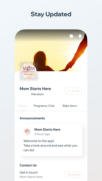 Mom Starts Here Screenshot