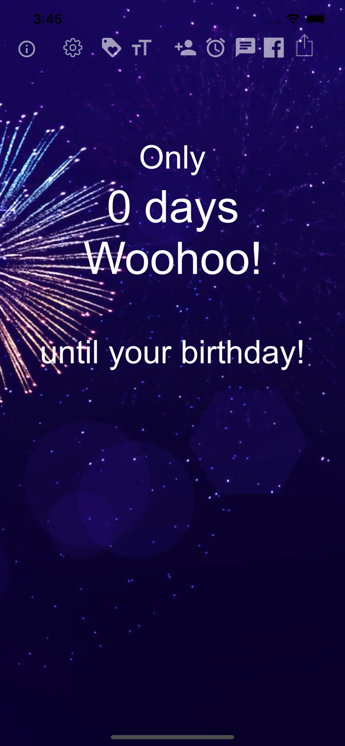 Birthday Countdown ·