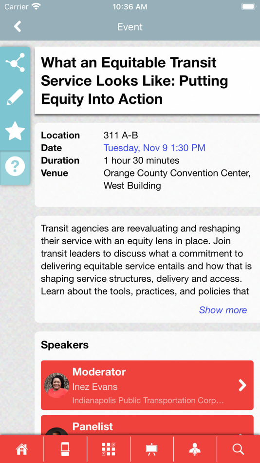 #3. APTA Expo (iOS) 由: American Public Transportation Association