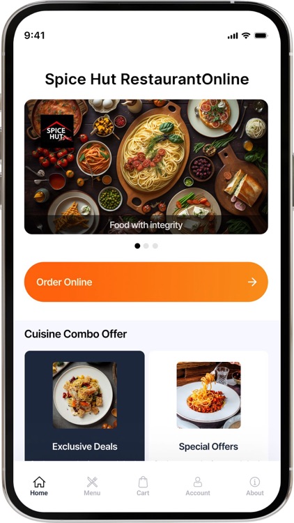 Spice Hut Restaurant Online
