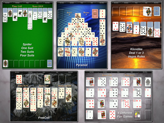 Solitaire City (Ad Free) iPad app afbeelding 3