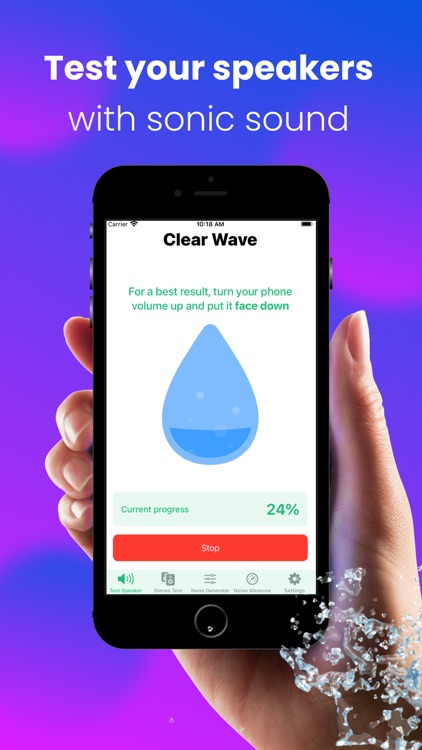 Clear Sonic Wave Sound App