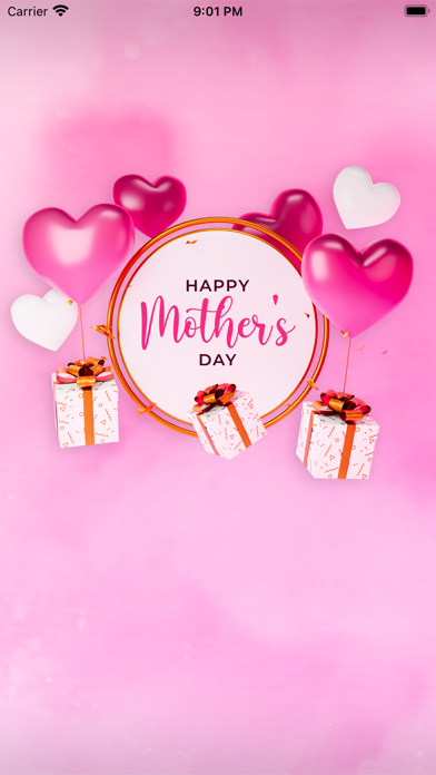 Mother's Day Photo Card Screenshot
