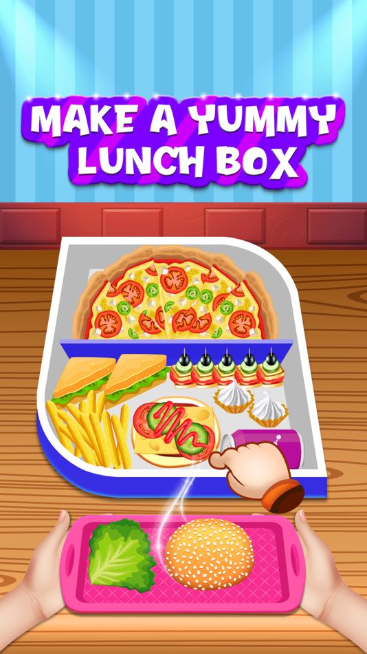 #4. Fill Lunch Box: Organizer Game (iOS) 由: Farrukh Ahmad