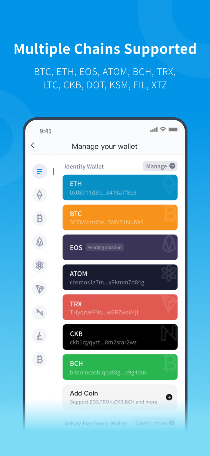 imToken CryptoandDeFi Wallet