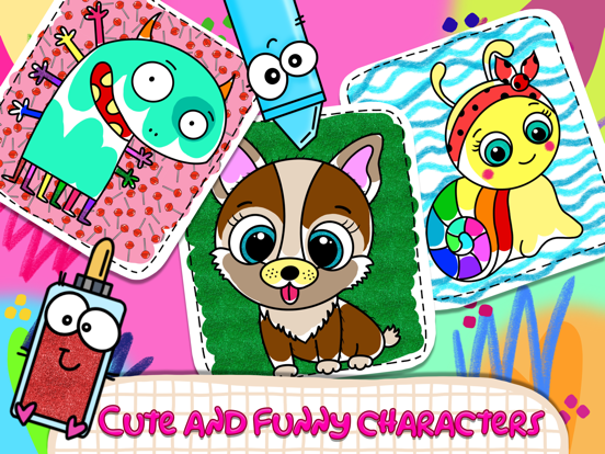 Coloring game for children 2+ iPad screenshot 3 - Education app