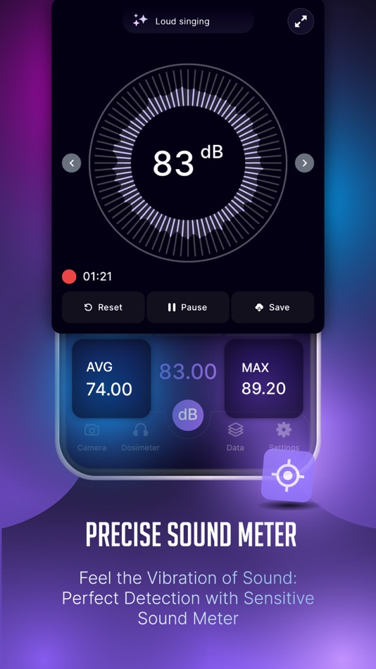 Decibel Sonic : dB Sound Meter - 1.3.1 - (iOS)