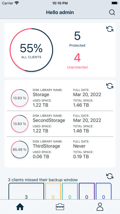 Commvault NOW Screenshot