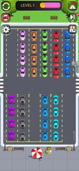 Game screenshot Car Sort Puzzle - Color Game mod apk
