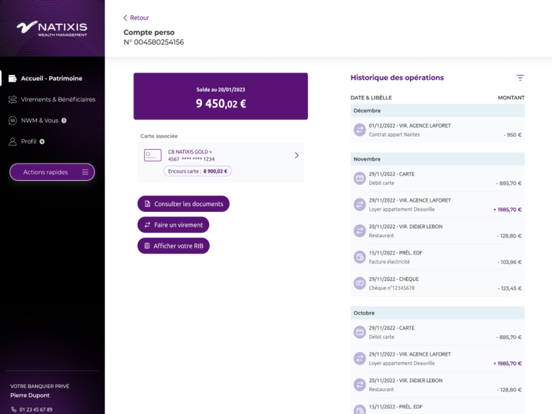 Screenshot #6 pour Natixis Wealth Management