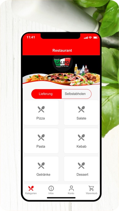 Screenshot #1 pour Galipo Pizzakurier