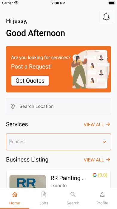 AllQuotes Canada Screenshot