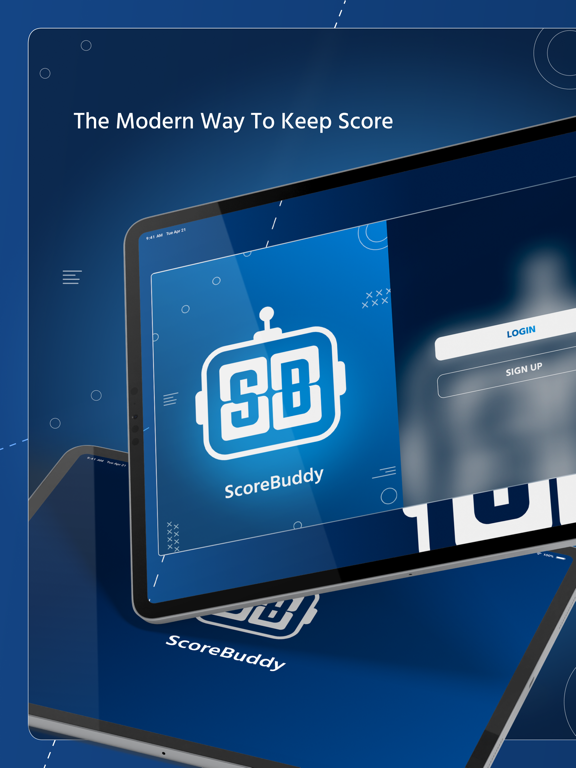 ScoreBuddy Pro iPad screenshot 1 - Sports app