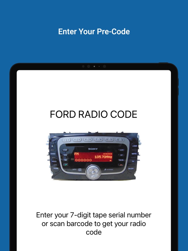Ford Radio Code su App Store