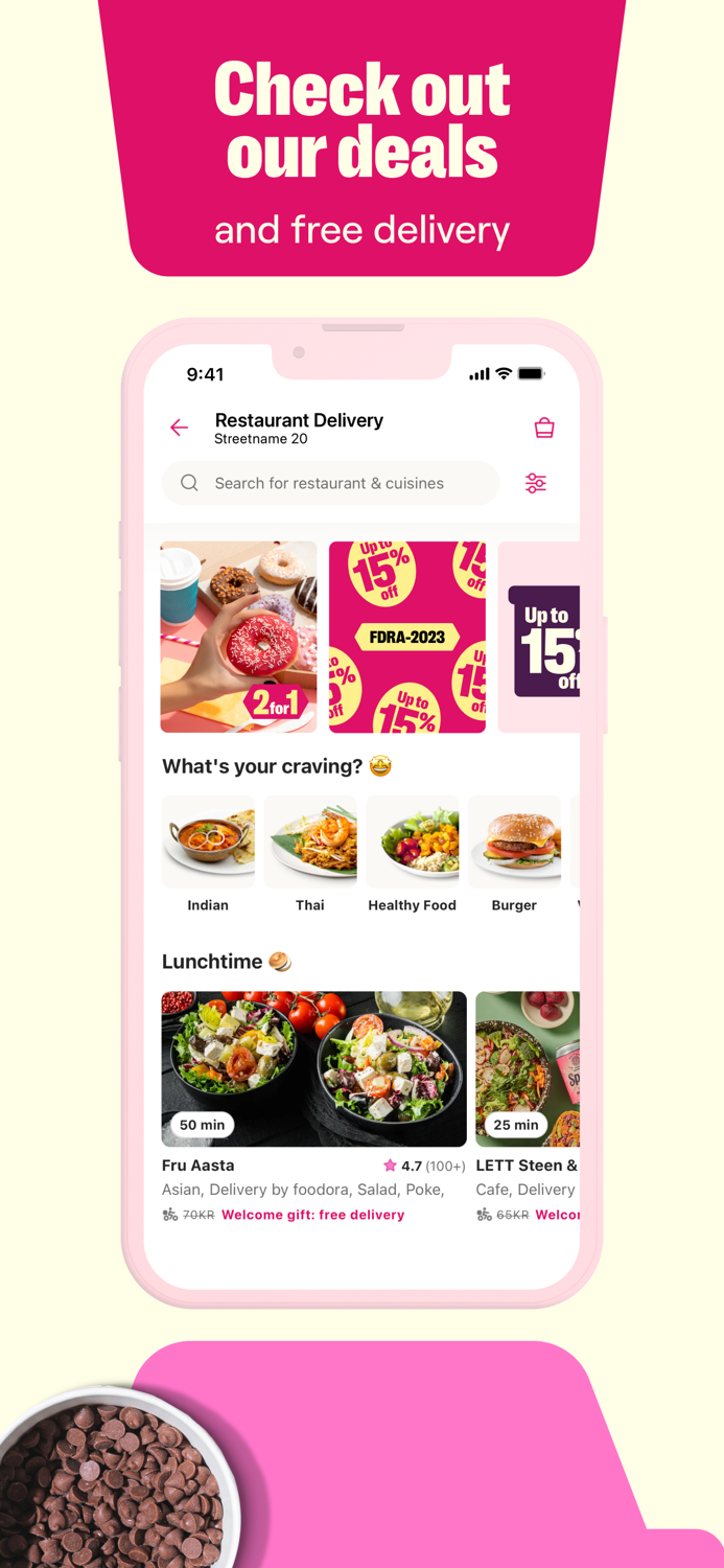 foodora Norway Food delivery
