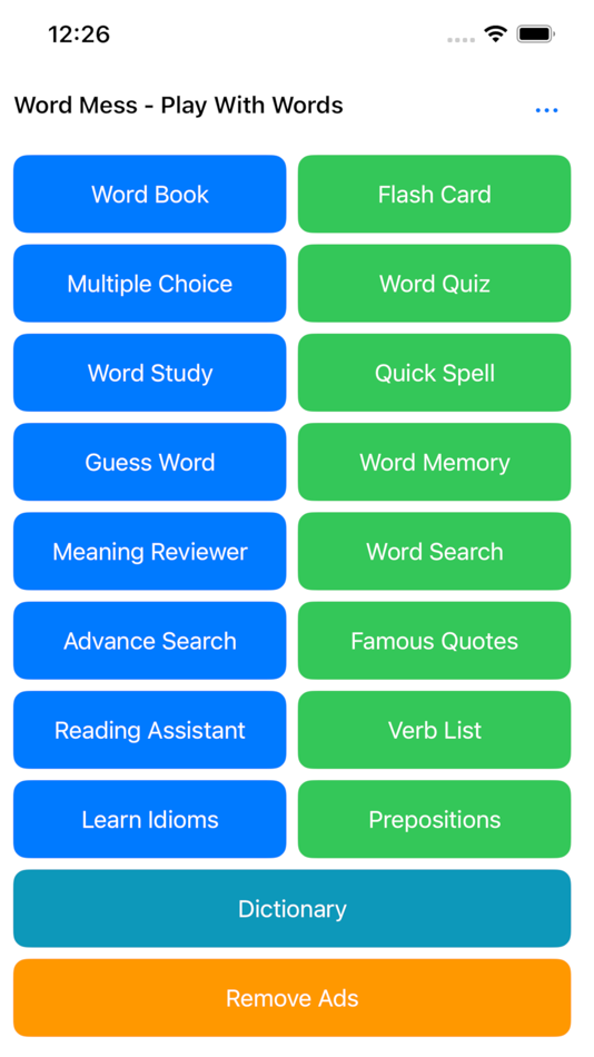 #2. Word Mess - Play With Words (iOS) 由: Md Shihab Uddin