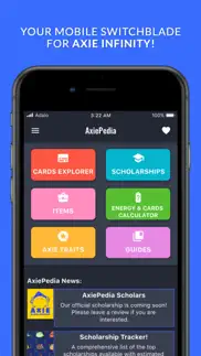 axie pedia: tools scholarships iphone screenshot 1