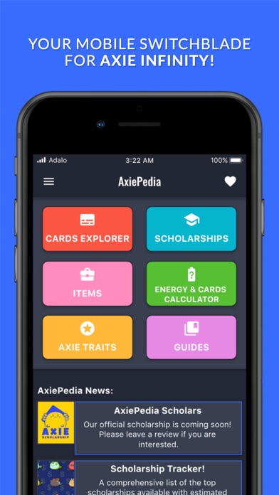 Axie Pedia: Tools Scholarshipsのおすすめ画像1