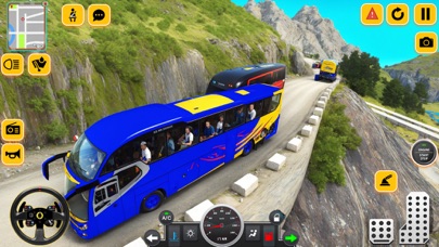 Heavy Bus Driving Hill Station Screenshot