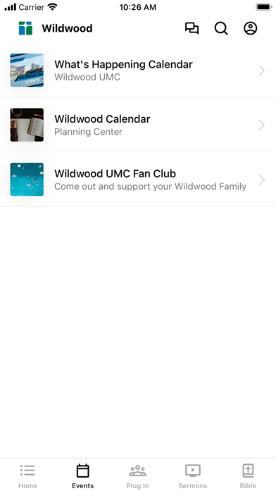 Wildwood United Methodist Screenshot