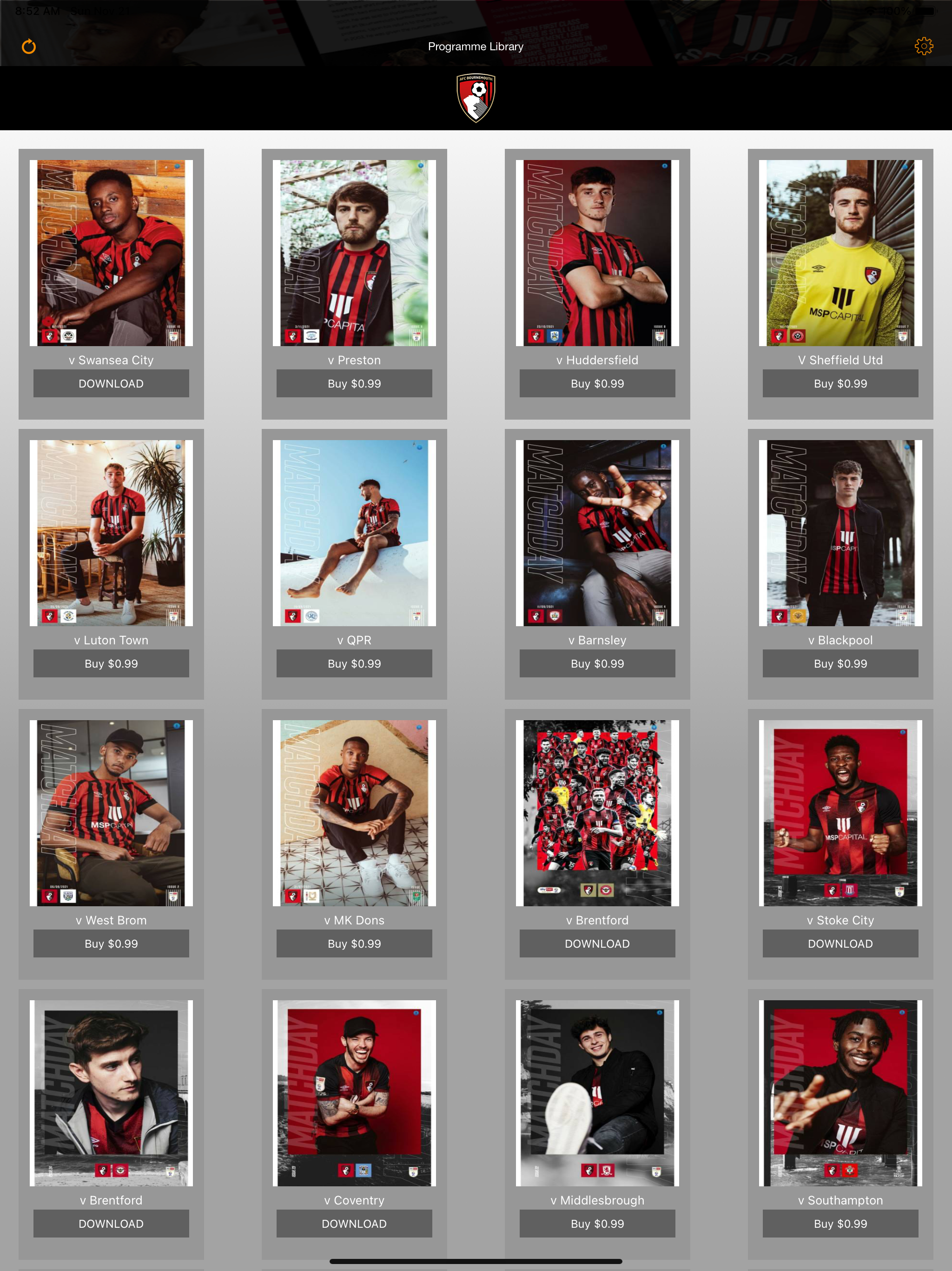 MATCHDAY - AFC Bournemouth