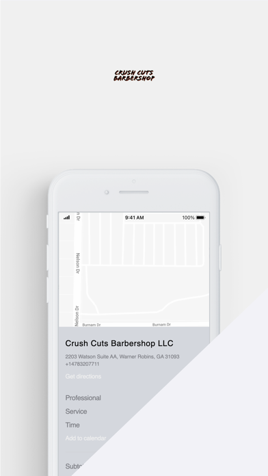 Crush Cuts Barbershop Screenshot