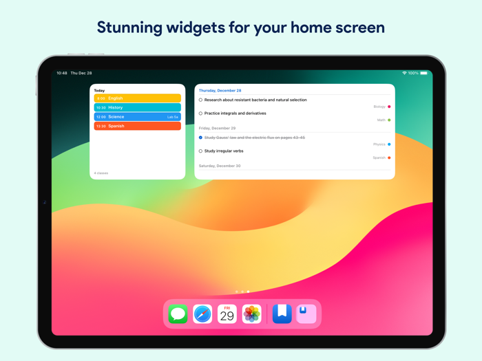 School Planner Timetable
