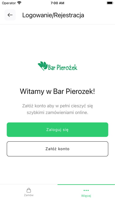 Bar Pierożek Screenshot