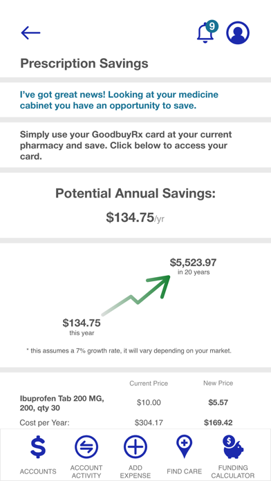FlexSave of America Screenshot