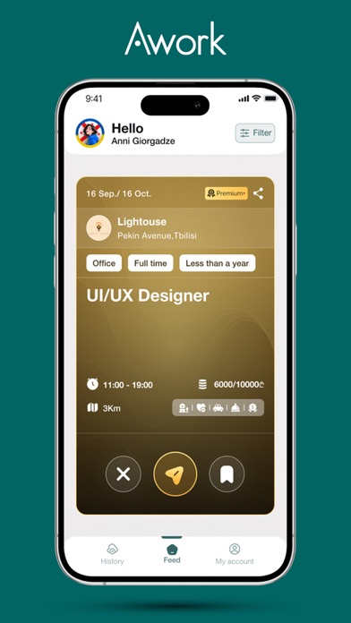 Awork App Screenshot