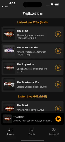 Game screenshot TheBlast.FM - Christian Rock mod apk