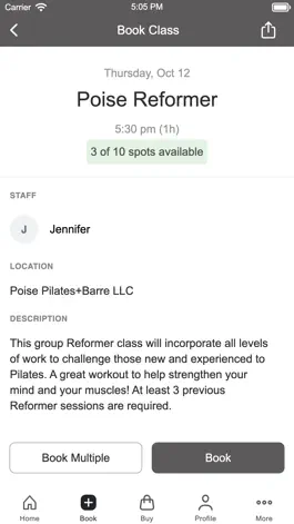 Game screenshot Poise Pilates+Barre LLC hack