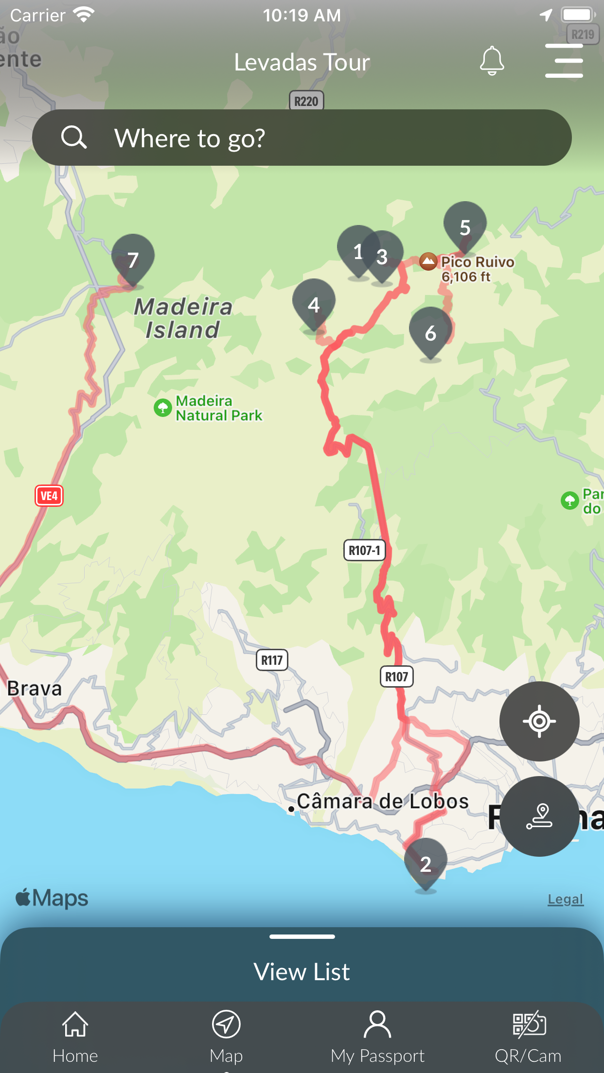 Centro de Levadas da Madeira