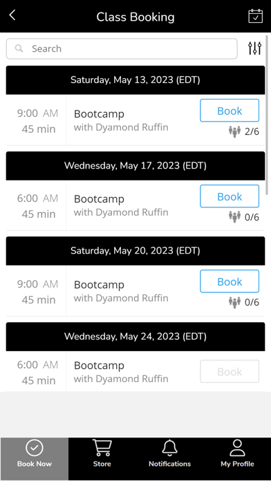 Dyamond Fitness Screenshot