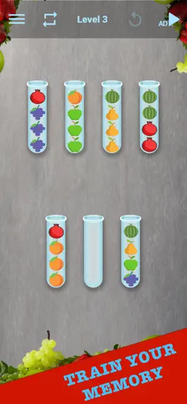 Game screenshot Fruit Sort Color Puzzle apk
