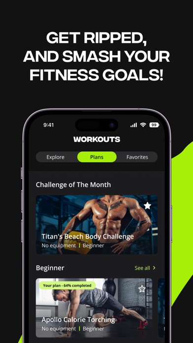 Prime Shape: Workouts & Diet Screenshot