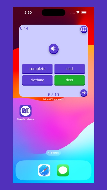 MingKi Vocabulary Games