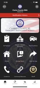 Clarke County EMA, AL screenshot #1 for iPhone