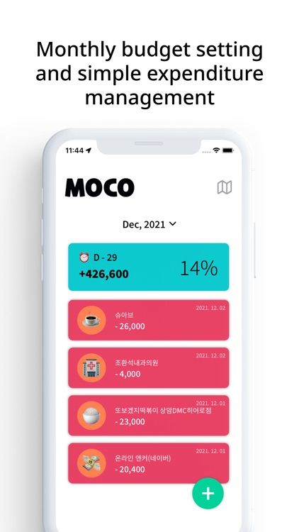 MOCO - Simple BudgetManager