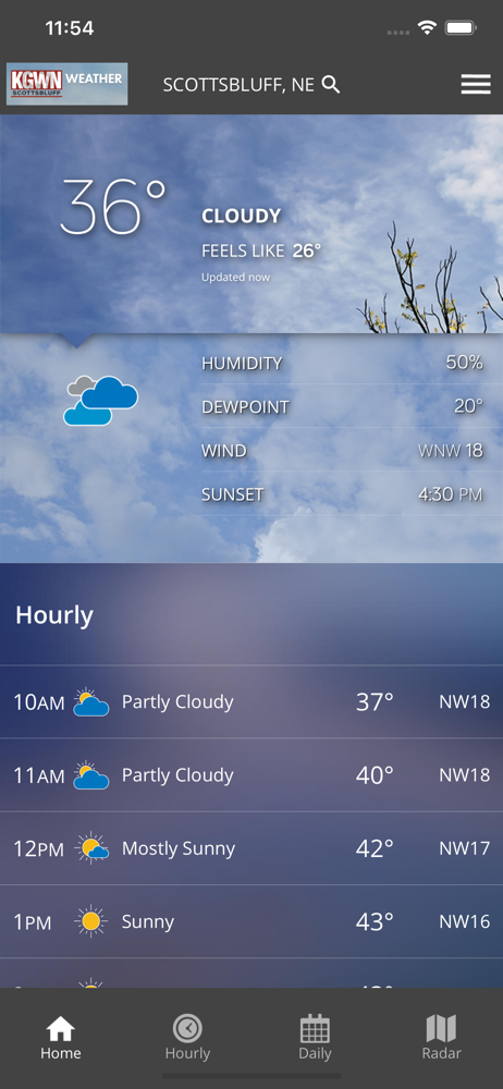 KGWN Scottsbluff Weather screenshot 1