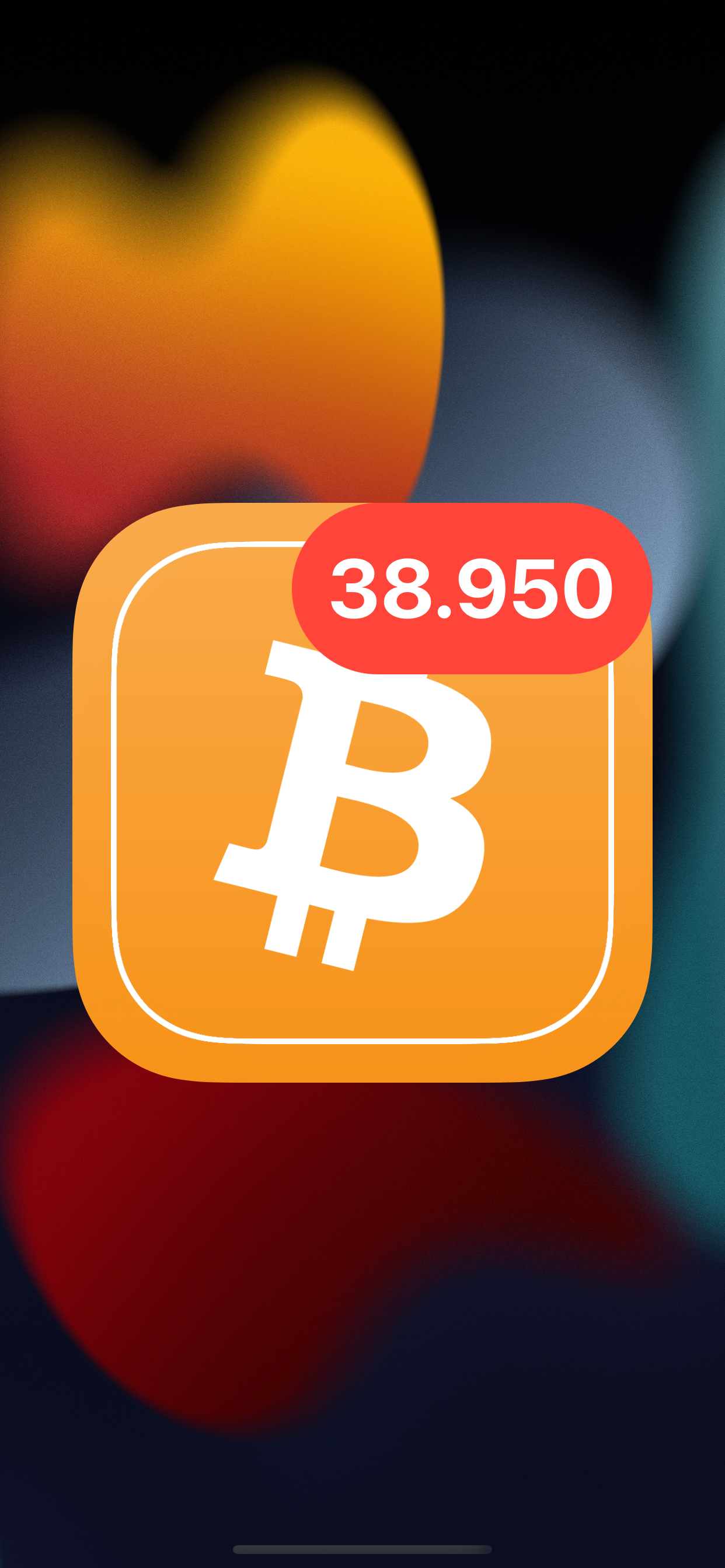 Bitcoin - Live Badge Price