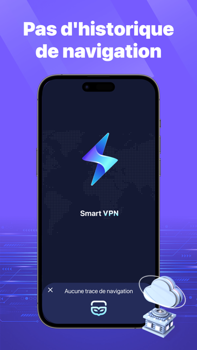 Screenshot #1 pour Smart VPN-Rapide et facile