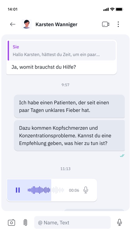 Famedly screenshot-3