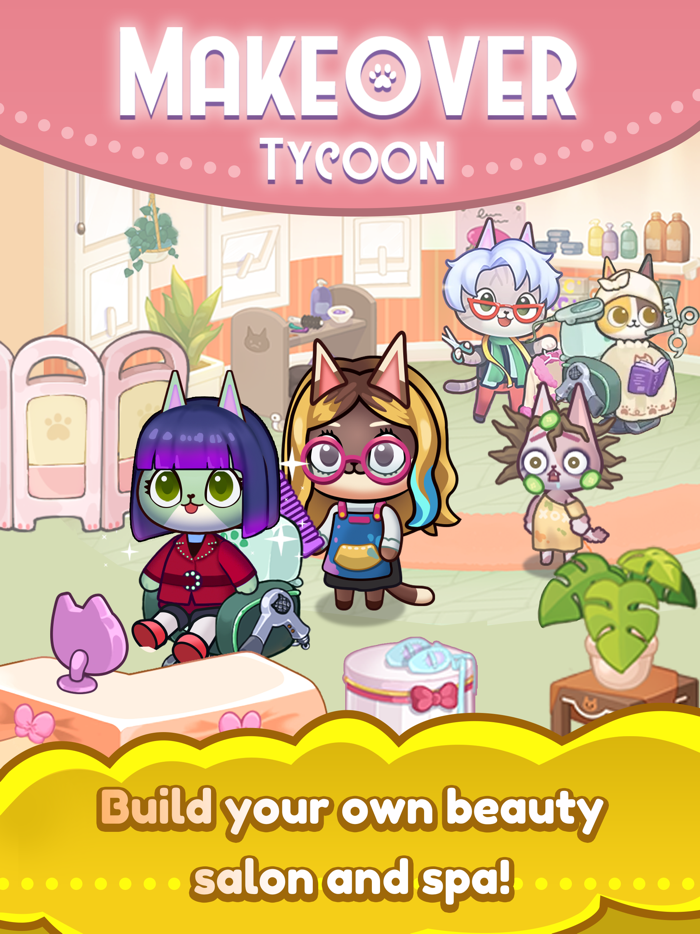Idle Cat Makeover Hair Salon