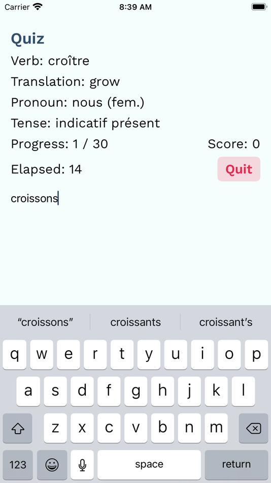 #5. Conjuguer (iOS) 게시자: Josh Adams
